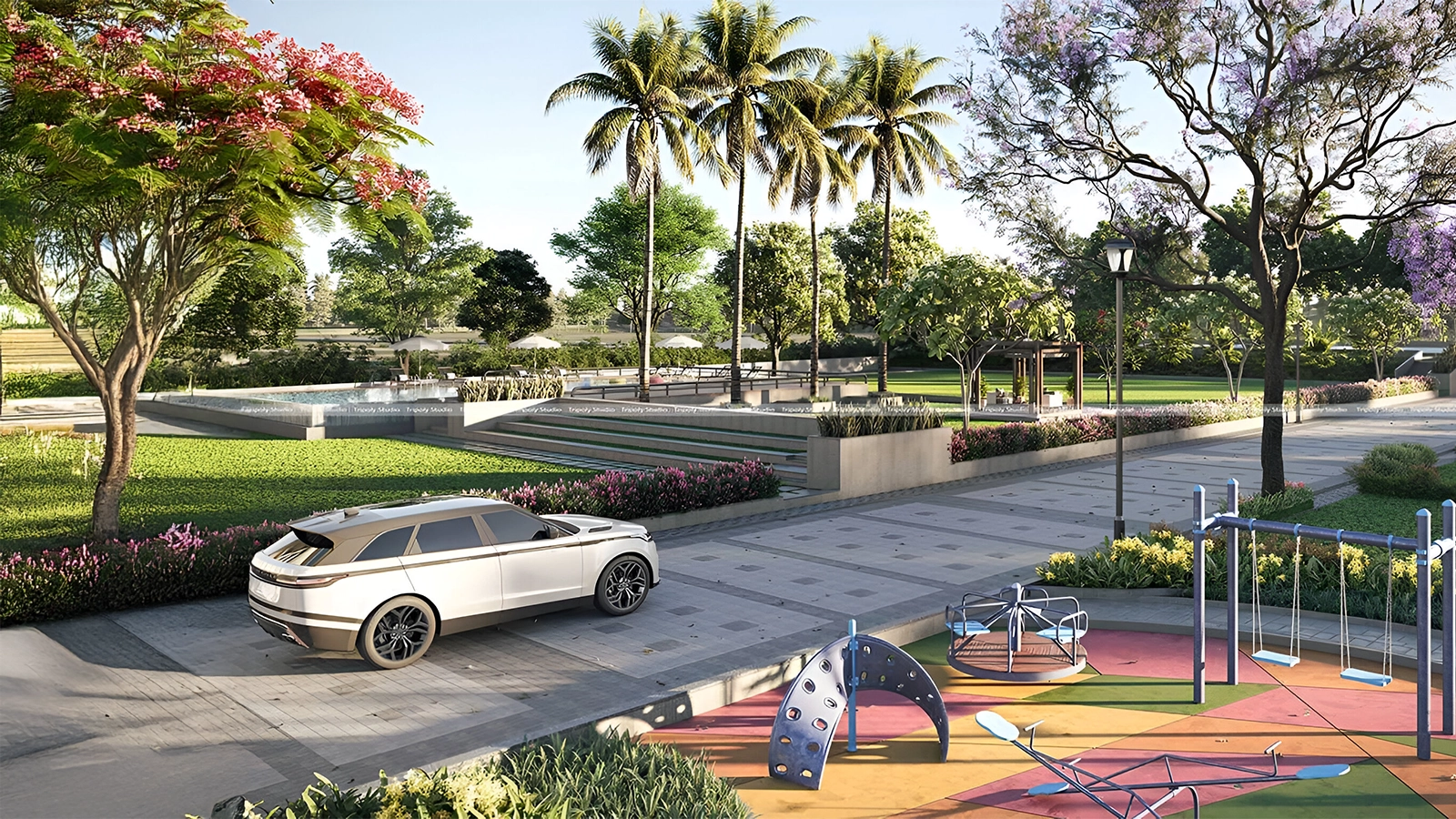 Century Season Plots In Devanhalli Bangalore pathway
